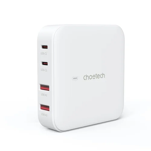 Choetech PD8008 GaN 100 W įkroviklis, baltas image 1