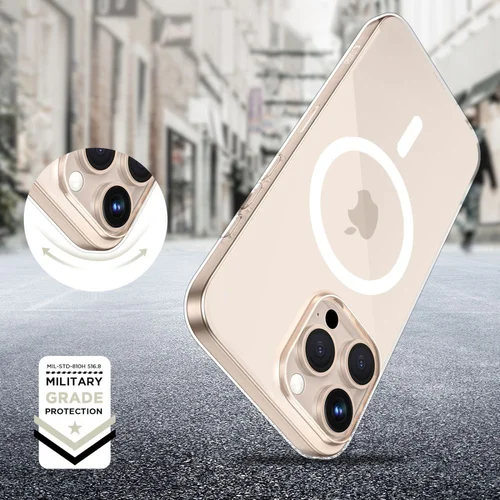 Tech-Protect FlexAir MagSafe dėklas iPhone 16 Pro, skaidrus image 3