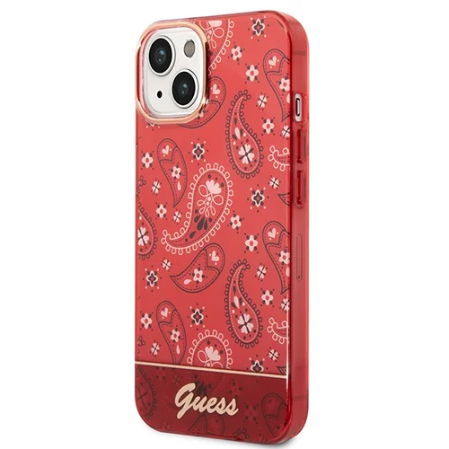 Guess GUHCP14MHGBNHR iPhone 14 Plus 6,7 col. raudonas dėklas image 2