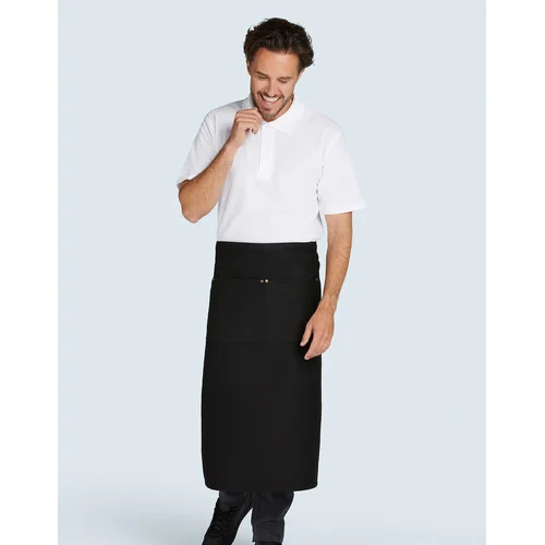 SG JG16P-CA-Bistro prijuostė su kišenėmis, Vienas dydis, Natūralus image 3