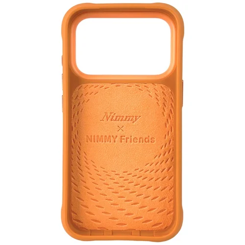 Nimmy iPhone 17 Pro dėklas „Akiniukai šauniam šuniui“, oranžinis image 2