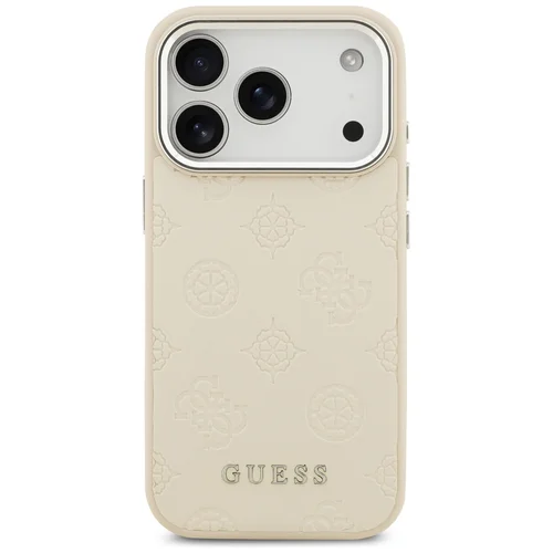 GUESS GUHMP17LPSPOSSSE dėklas iPhone 17 Pro MagSafe, smėlio spalvos image 3