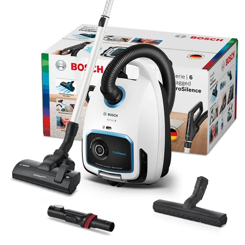 Bosch Serie 6 BGB6SIL1 dulkių siurblys 4 L, 700 W, baltas image 3