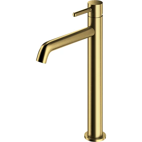 Omnires Y1212 aukštas praustuvo maišytuvas, juoda su aukso detalėmis image 1