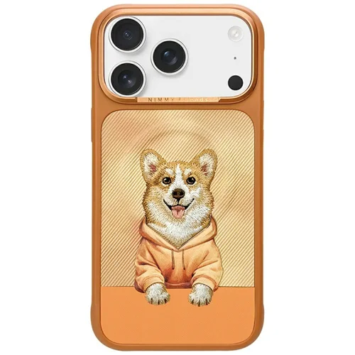 Nimmy Gentle Pets MagSafe dėklas iPhone 17 Pro, oranžinis image 1