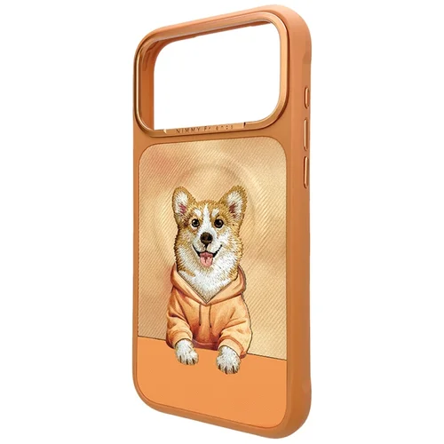 Nimmy Gentle Pets MagSafe dėklas iPhone 17 Pro, oranžinis image 2