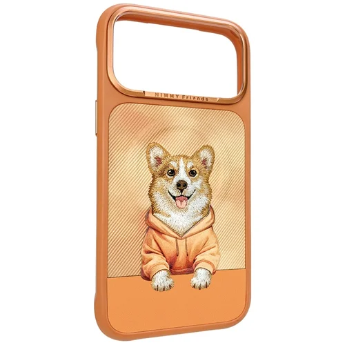 Nimmy Gentle Pets MagSafe dėklas iPhone 17 Pro, oranžinis image 3