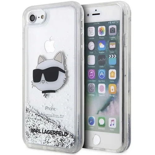 Karl Lagerfeld KLHCI8LNHCCS sidabrinis dėklas iPhone 7/8/SE image 1