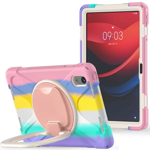 Tech-Protect X-Armor dėklas Lenovo Tab M11 TB-330 11 col., rožinis ir mėlynas image 1