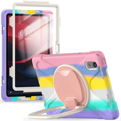 Tech-Protect X-Armor dėklas Lenovo Tab M11 TB-330 11 col., rožinis ir mėlynas image 2