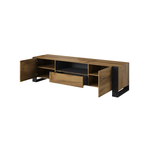 Cama WOOD televizoriaus stovas, Wotan/antracito image 3