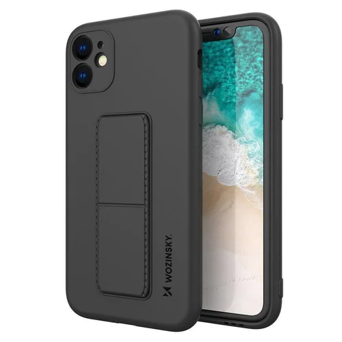 Wozinsky Kickstand Case dėklas Samsung Galaxy M31s, juodas image 1