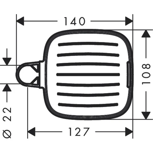 Muilinė Hansgrohe Casetta 26519000 image 2