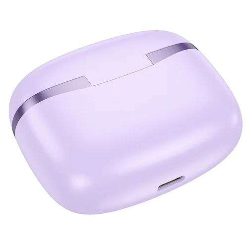 Hoco TWS EQ10 violetinės Bluetooth ausinės image 2