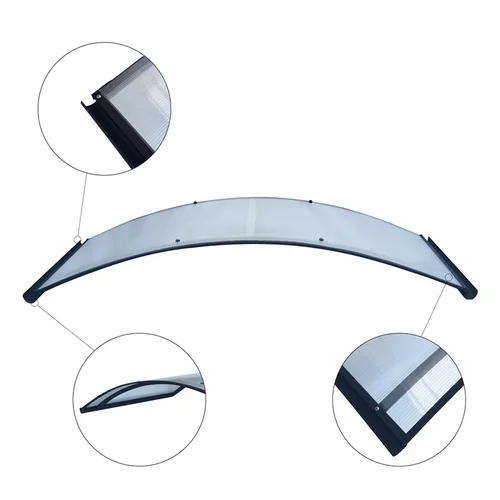 Polikarbonato stogelis 6mm., 150x70x20 cm image 1