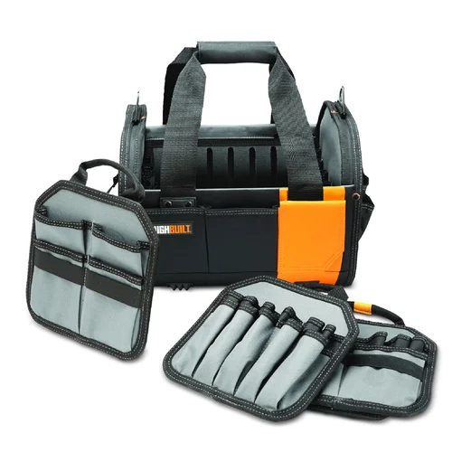 TOUGHBUILT Atviras įrankių krepšys reguliuojamais skirtukais 30 cm image 1