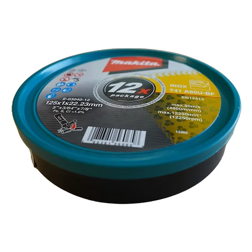 Makita E-03040-12, 125 x 1 mm, RST metalui image 2