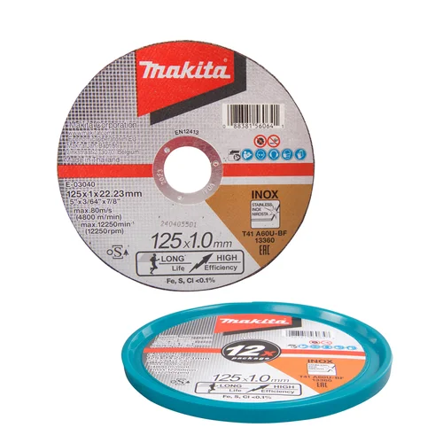 Makita E-03040-12, 125 x 1 mm, RST metalui image 3