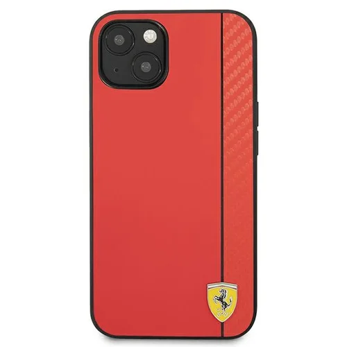 Ferrari FESAXHCP13SRE dėklas iPhone 13 mini, raudonas image 3