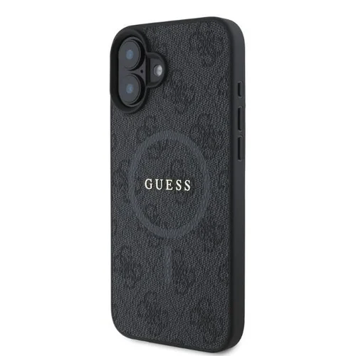 Guess 4G Anneau MagSafe dėklas iPhone 16, juodas image 2