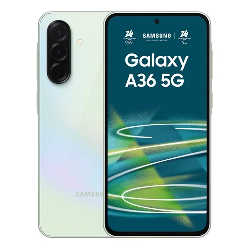 Samsung Galaxy A36 SM-A366B 5G 128 GB 6 GB RAM žalias image 1