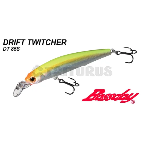 Bassday Sugar Minnow Drift Twitcher 85S PR-04 image 2