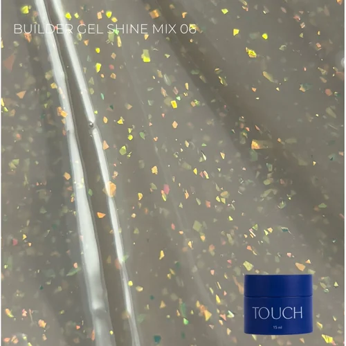 TOUCH NAILS Shine Mix Builder Gel 06, 15 ml image 1