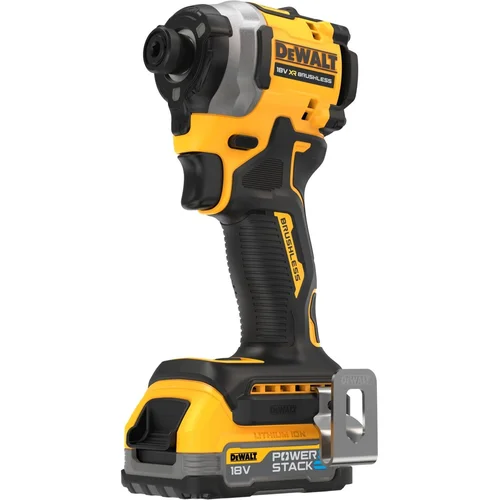 DeWalt DCF850E1T-QW 18V PowerStack 1x1.7Ah Smūginis atsuktuvas image 3