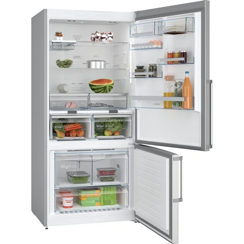 Bosch Serie 6 KGN86AIDR 631 L D šaldytuvas-šaldiklis, nerūdijančio plieno image 2