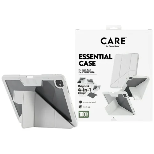 Care by PanzerGlass Y sulankstomas dėklas iPad Pro 13 col., šviesiai pilkas image 1