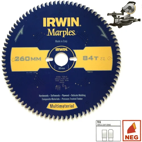 MARPLES pjovimo diskas 300 mm 96T TCG image 1