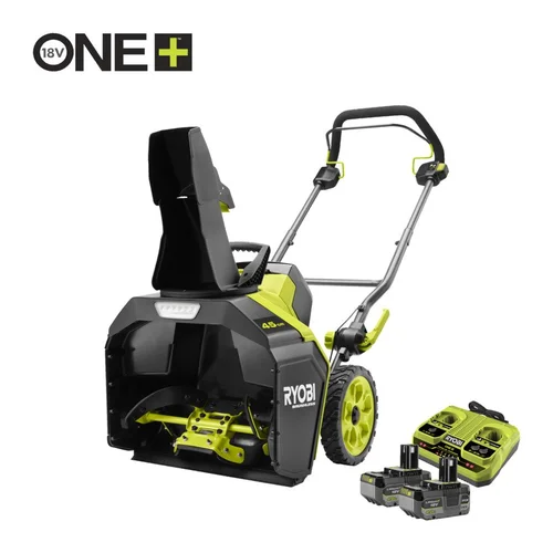 Ryobi RY18STX45A-240 18V ONE+ 2x4.0Ah akumuliatorinis sniego valytuvas image 1