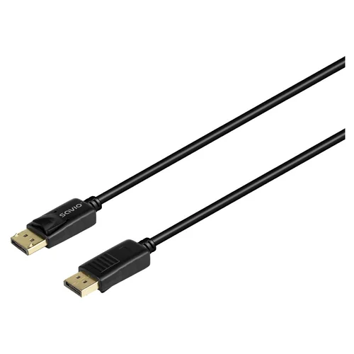 Savio CL-206 DisplayPort kabelis 3 m, juodas image 2