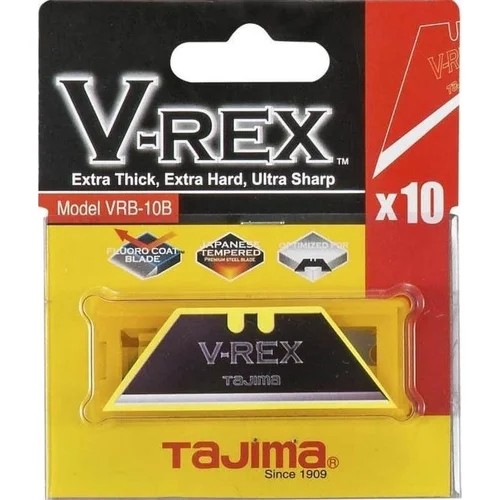 TAJIMA Trapecinės geležtės V-REX10VNT Juodos image 2