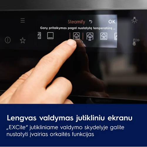 Electrolux 700 serija MealAssist LOE8P39Z įmontuojama orkaitė 72 L image 3