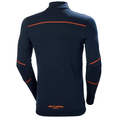 Helly Hansen Lifa Merino Half Zip oranžiniai S image 2