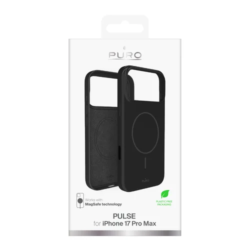 Puro Pulse dėklas iPhone 17 Pro Max, juodas image 2