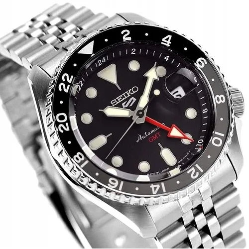 Seiko 5 Sports SSK001K1 GMT vyriškas laikrodis image 1