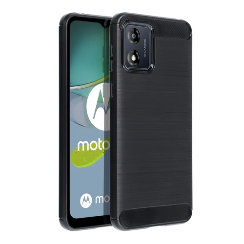 CARBON dėklas Motorola E13, juodas image 1