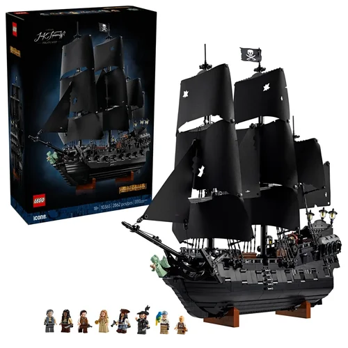 LEGO Icons 10365 Džeko Sperou piratų laivas image 1