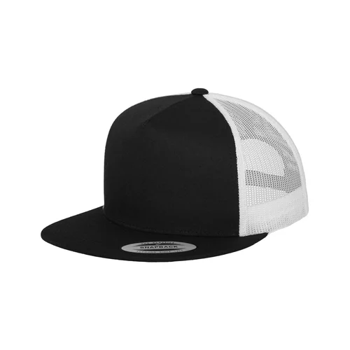 Flexfit 6006T kepuraitė su snapeliu, One Size, Black/White image 1