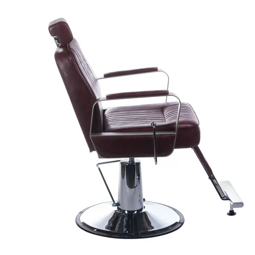 BEAUTY LINE HOMER BH-31237 barberio kėdė, vyšninė image 3
