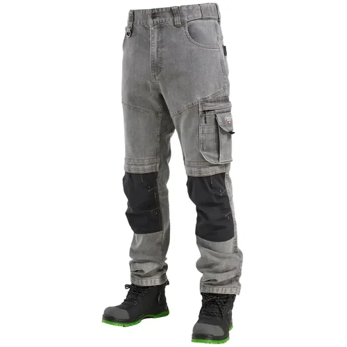 Darbo kelnės Pesso KD155 Denim Flex Strech 2XL Pilkos image 1