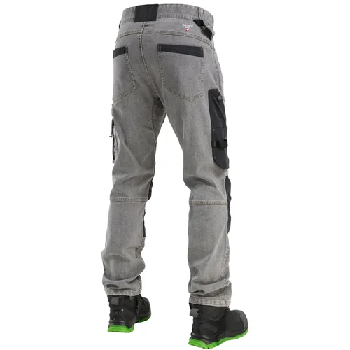 Darbo kelnės Pesso KD155 Denim Flex Strech 2XL Pilkos image 2