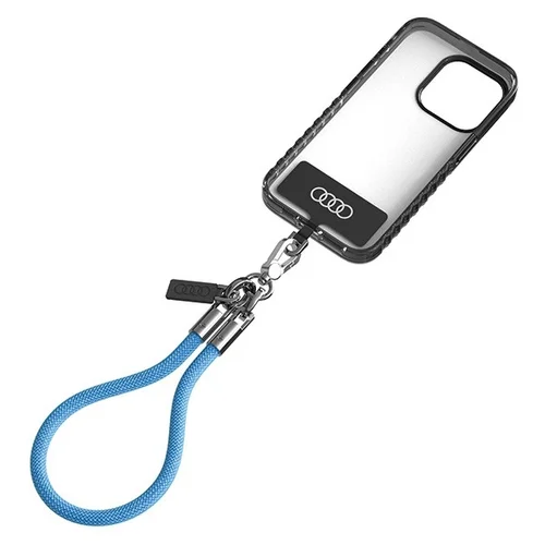 Audi universalus telefono dirželis, 28 cm, mėlynas image 2