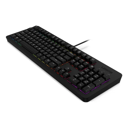 Lenovo GX31N91913 žaidimų klaviatūros ir pelės komplektas, JAV anglų, juodas image 2