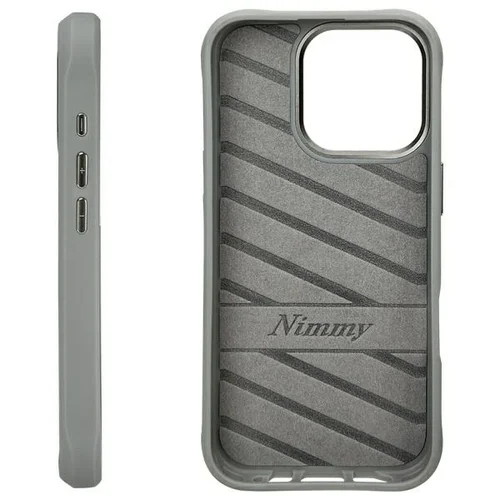 Nimmy Akiniai Katės svaigulys dėklas iPhone 16 Pro, pilkas image 2