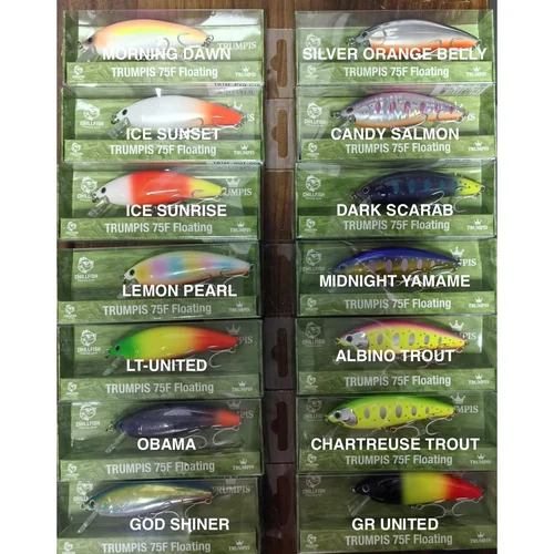 CHILLFISH Trumpis 75F vobleris 75 mm, 11 g, C10 Morning Glow image 2
