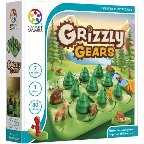 Smart Games Grizzly Gears – Stalo žaidimas image 1