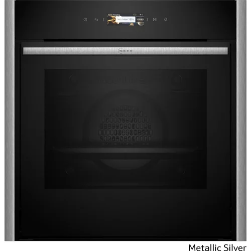 NEFF N 70 B59CR72Y0 įmontuojama orkaitė, 60 cm, Juoda image 2
